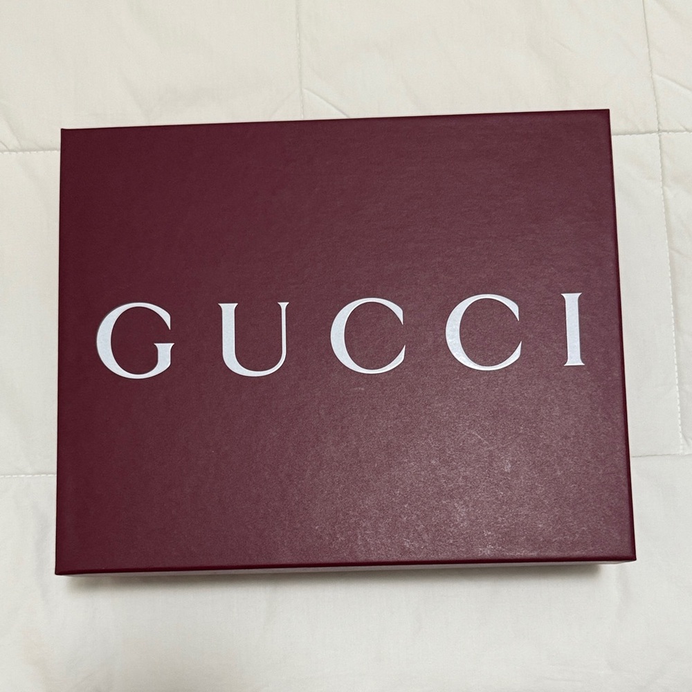 Gucci Maroon Gift Box